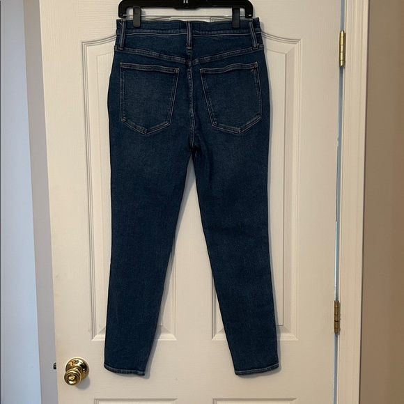 Madewell Dark Blue High Rise Skinny Jeans size 30 - Picture 2 of 4